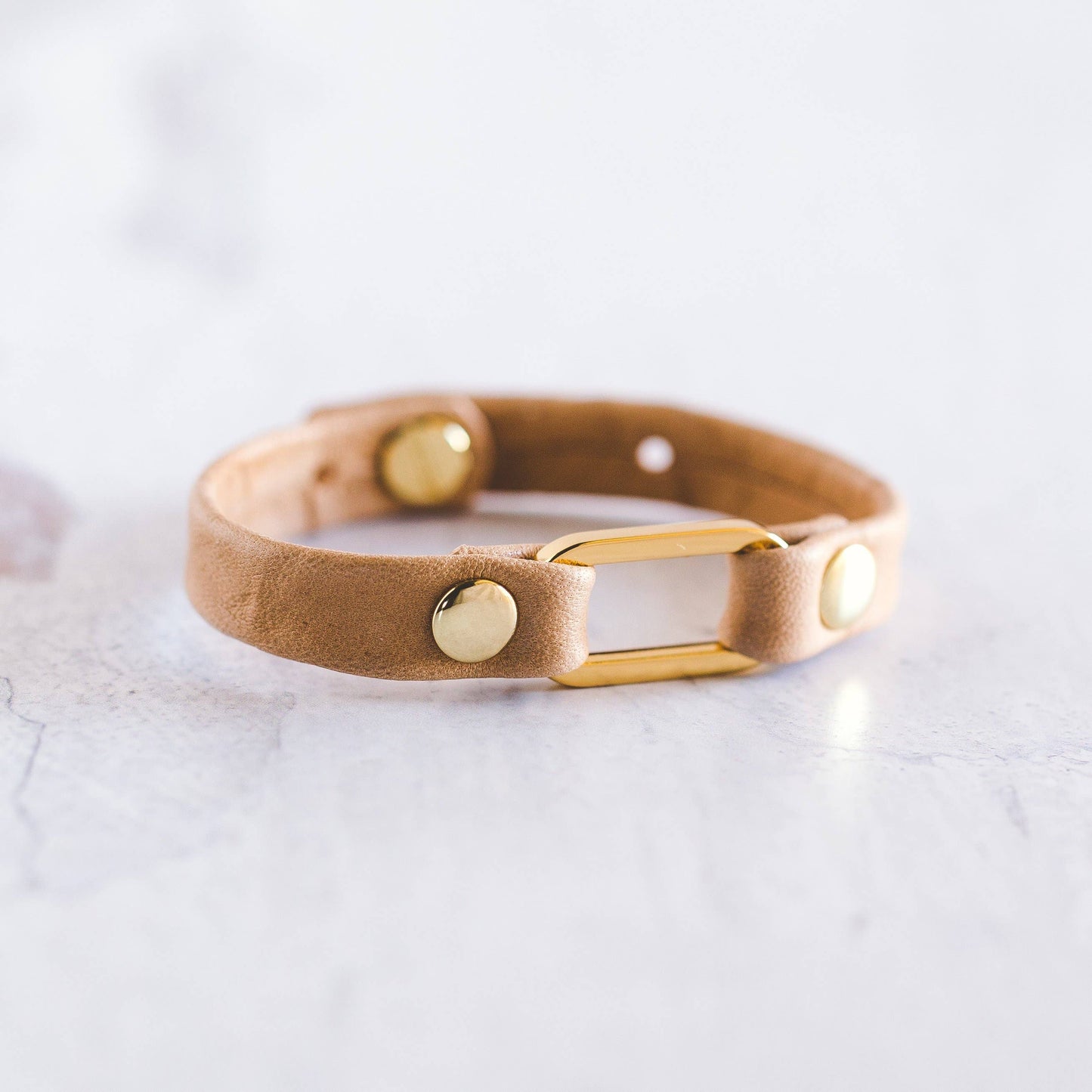 Mesa Bracelet - Sand/Gold