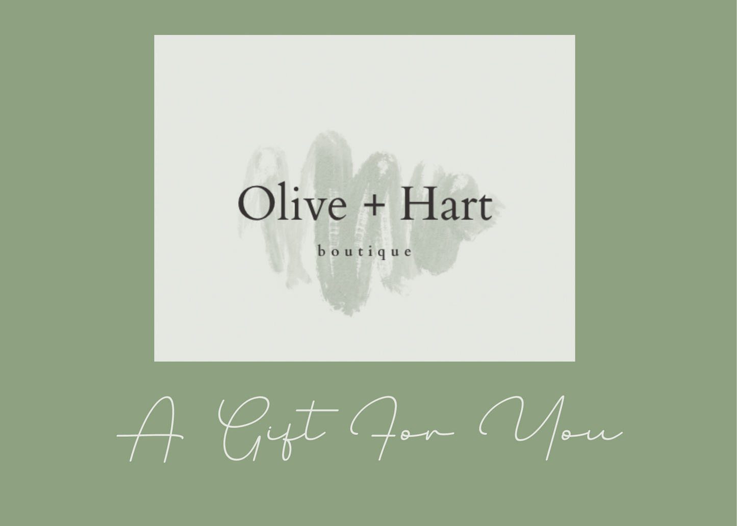 Olive + Hart Boutique Gift Card